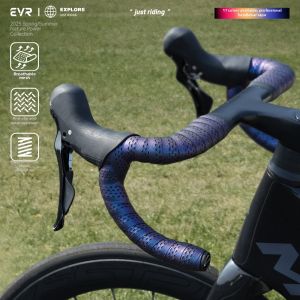 evr | EVR Road Bike Handlebar Tape Mountain Bike Cycling Grip Tape Anti-slip Wear-resistant Wrap Strap Bicycle Accessories