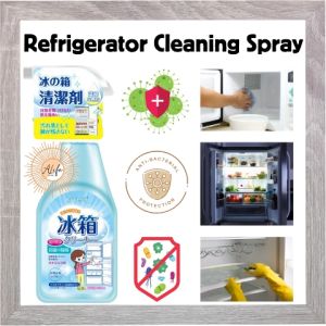ALife World Anti Bacterial Refrigerator Deodorant Cleaner Spray Oil Stain Smell Remover Fridge Cleaning Spray Fresher and Clean
