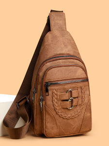 Túi Đeo Ngực Nữ Da Mềm Thời Trang 2025 Túi Đeo Vai Đơn Chéo Du Lịch Nhỏ Túi Đeo Hông Phong Cách Thường Ngày