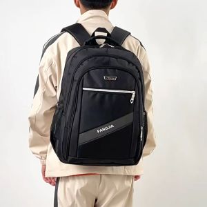 กระเป๋าเป้นักเรียน กระเป๋าเป้เดินทาง กระเป๋าเป้สะพายหลัง ผ้า Oxford สายปรับความยาวได้ จุของได้เยอะ