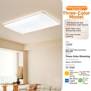 FSL | Large Living Room LED Ceiling Light Set for Main Bedroom