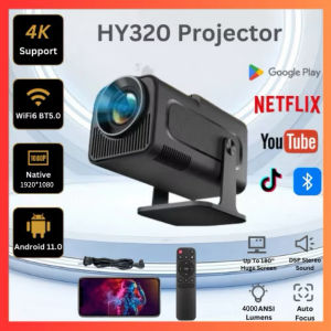 Ultra Clear 4K Mini Projector for Bedroom Home Use Supports Ps4 Ps5 Switch Ceiling Projection Hong Kong Macao Taiwan Available