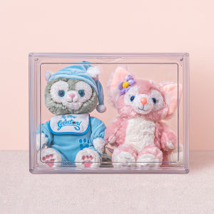 AMU·PIGGY | Transparent Acrylic Display Case for Collectibles