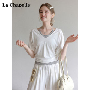 La Chapelle | Bộ Áo Thun Dáng Ngang và Áo Dây Mùa Hè