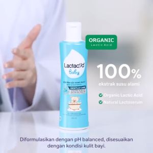 Lactacyd Baby Gentle Care 2in1 250ML/150ML - Sabun Mandi Bayi Untuk Kulit Sensitif