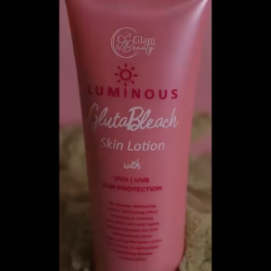 CC Glam Luminous GlutaBleach Lotion SPF50 Whitening Glutathione Niacinamide 250ml by Cris Clerigo