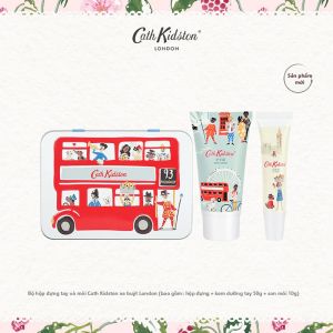 Cath Kidston | Hộp Đựng Kem Dưỡng Tay Son Dưỡng Môi Thiết Kế Xe Buýt London