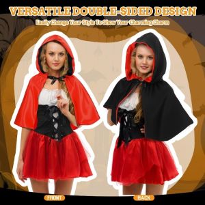 สเวตเตอร์คอร์ดูรอยแบบสวมหัว 2 ด้าน สไตล์ฮาราจูกุ สำหรับเด็ก 10-14 ปี ผ้าฝ้ายผสมโพลีเอสเตอร์ สีพื้น