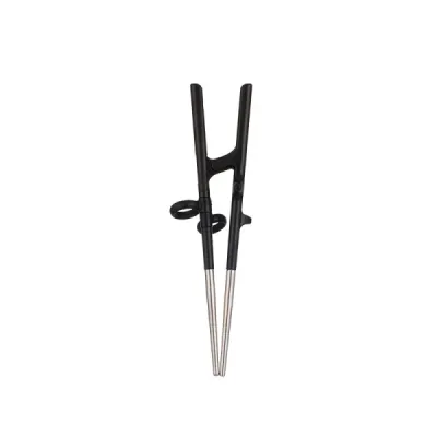 Edison | Edison Stainless Steel Chopsticks (Black /Right-Handed)