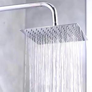 Rain Shower Head 8 inch Ultra Thin Top Overheaded Rainfall Shower Head Shower set