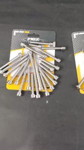 Baut Probolt Blok Mesin Tiger GL Megapro Stainless Set Kanan Kiri 23pcs