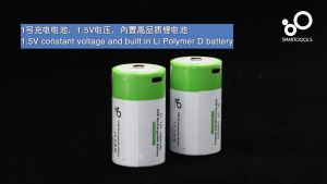 1.5V C Size 5000mWh Rechargeable Battery Universal USB Charging Batteries Charged Lipo Lithium Polymer Battery