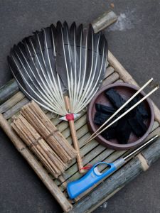 Dragon Eye Charcoal Olive Charcoal Tea Stove Accessories Fire Starting Material Chinese Style Vintage Handmade Tea Ceremony Supplies