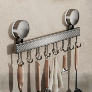 DIHUANTUO | Suction Kitchen Knife Rack Multifunction Wall Mount