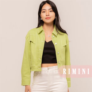 RIMINI - Atasan Wanita Casual Jaket Jeans Berlengan Size XS-3XL - Eliza Jacket CC31323-1