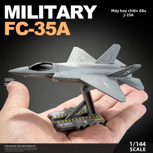 Mini Metal Replica Fighter Aircraft Model
