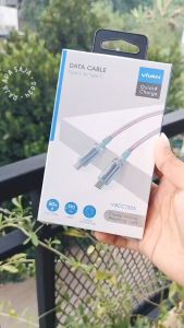 Kabel Data Charger Vivan Type C To Type C 60W Fast Charging Power Delivery Quick Charge VXCC120S