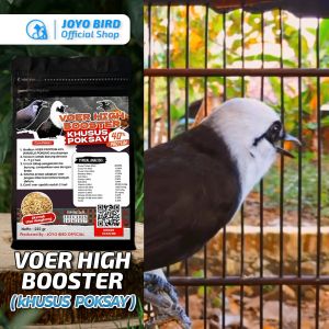 MAKANAN BURUNG POKSAY JUARA LOMBA | VOER BURUNG POKSAY JUARA LOMBA | EKSTRAK ULAT HONGKONG | PAKAN JUARA LOMBA | VOER PREMIUM | VOER GACOR SEHARIAN | MAKANAN BURUNG JUARA LOMBA | VOER HIGH BOOSTER PROTEIN 40% ( KHUSUS POKSAY ) 125 GR
