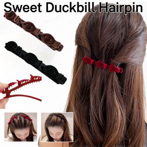 Internet Celebrity Sweet Duckbill Hairpin Braided Hair Hair Clip Female Bangs Broken Hair Hairpin Hair Accessories