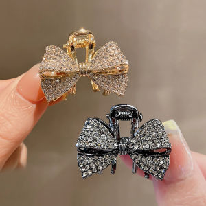 1pcs Mini Fashion Bowknot Alloy Crab Side Bangs Clips Women Small Hair Claw Headwear