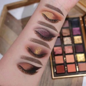 15-Color Eyeshadow Palette Matte Pearl Bronze Rose Cement Earth Tone Eyeshadow Daily Light Makeup Cee&Kay GPHE Eyeshadow Palette