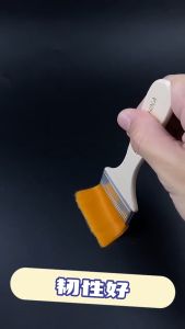 MOMO Nylon Brush Glue Oil Brush Painting Clean Brushes With Wooden Handle Stationery