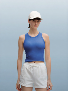 Bananain | Sleeveless Round Neck Sports Vest with Pads