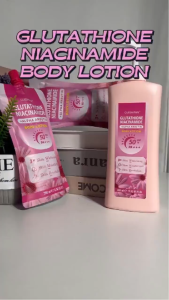 CUISHIFAN Glutathione Niacinamide Body Lotion SPF50 PA+++ – 3X Whitening Moisturizer Sunscreen3in1 Glutathione + Niacinamide + Alpha Arbutin Skin Whitening Sun Protection 200ml [Buy 1 Take 2]