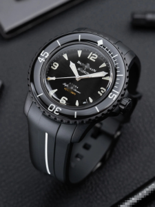 Dây Đeo Đồng Hồ Cutishli Swatch Blancpain Storm Với Giao Diện Hồ Quang Bướm Double Snap Dây Đeo Cao Su Mờ