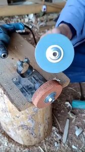 EELIC MEP-ASAH Mesin Poles Batu Asah Bench Sanding Electric Grinder Machine Table