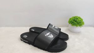 Sandal Slop Pria Wanita Terbaru Sendal Slide Slip On Old Skull Casual Dewasa Sandal Selop Distro Kekinian Cowok Cewek Size 38-42