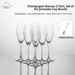 MODERN SWEETHOME | Home Crystal Wine Glass Set
