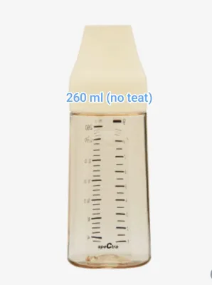 Spectra​ All New​ PPSU​ Baby Bottles​ 260ML (twin​ pack)​ ***No Teats