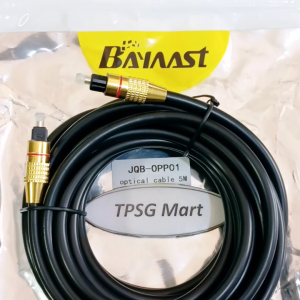 Cáp âm thanh Quang Toslink Optical Audio Cable dài 5m / Model: JQB OPP01 BAYAAST chất lượng