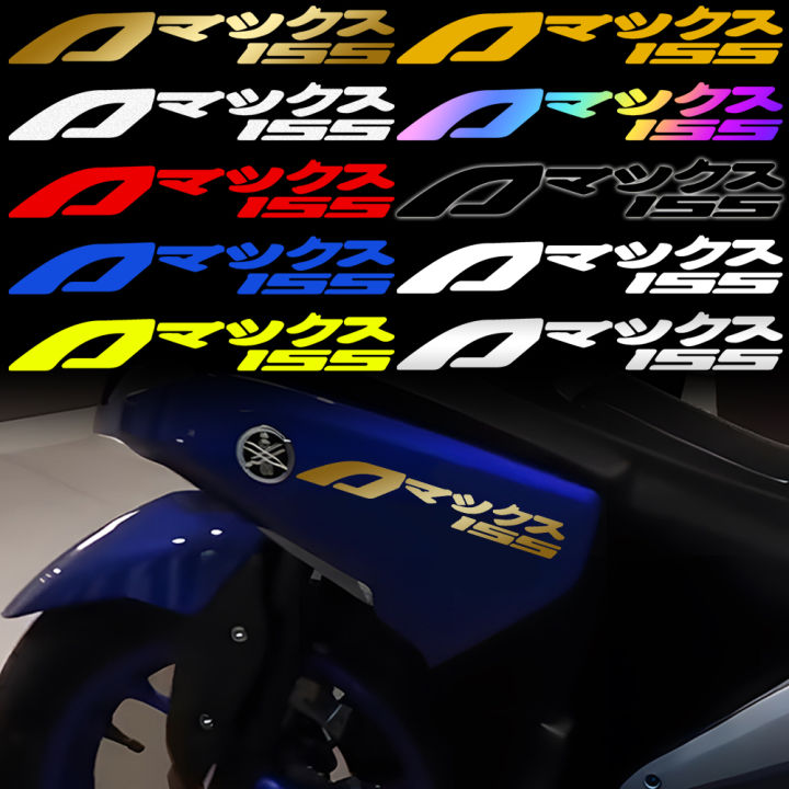 For YAMAHA AEROX V1 V2 155 Aerox Japan Kanji Yamaha Logo Emblem Sticker ...