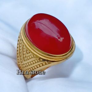 CINCIN BATU RED CEMPAKA ACEH RING TITANIUM SUPER