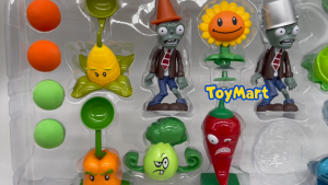 Plants vs Zombies Playable Shooting Playset – Includes Figures Launchers & Soft Balls