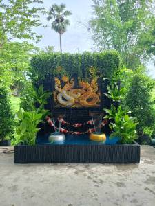 ม่านน้ำตกองค์ปูพญานาค น้ำตกพญานาค น้ำตกหน้าบ้าน น้ำตกราคาโรงงาน น้ำตกในสวน ตกแต่งพร้อมจัดส่ง