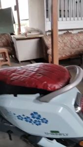 Kulit jok motor listrik uwinfly T70 model wajit / sarung jok molis T70 WAJIT tinggal pasang