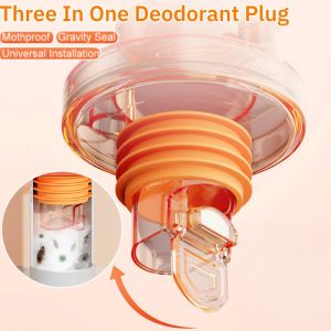Three In One Deodorant Plug Floor Drain Core Plug Toilet Sewer Floor Drain Deodorizer Divine
