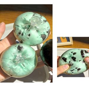 Mint Dark Chocolate Handmade Ball Anti Squishy Stress Squeeze Sensory Fidget Mint Black Crispy Ball Stress Relief Simulate Senso
