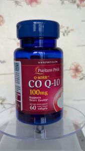 Viên uống tim mạch bổ tim giảm cholesterol Puritans pride coQ10 100mg  - 60 viên