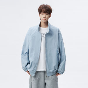 WUKONGYOUHUO | Retro Spliced Collar Street Style Jacket