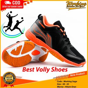 Sepatu Working Li-ning SAGA / Sepatu Volly / Sepatu Olahraga / Sepatu Import Pria / Sepatu Jogging / Sepatu Lari / Sepatu Badminton
