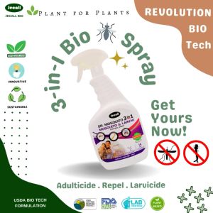 Jecall-Bio Dr Mosquito Value Set / Travel Outdoor Indoor Garden Natural Mosquito Repellent Spray Nyamuk / 1L + (250mlx2)