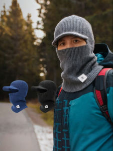 WRELS | Winter Warmth Windproof Neck Protection Knit Cap with Duckbill Beanie