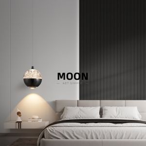 Italian Minimalist Bedroom Ceiling Light Adjustable