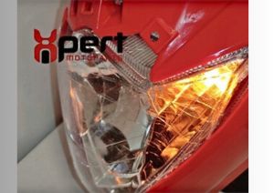 Original Yoto Cowling Red/Blue with Headlight Assembly & Windshield for Raider 150 Reborn