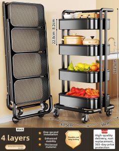 Zhifan | Multipurpose Vegetable Storage Rack Multilayer
