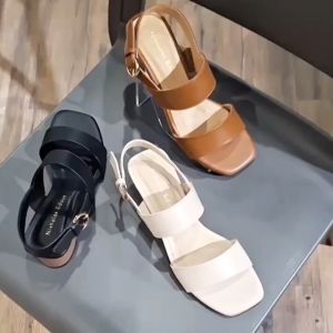 Nicholas Edison Heel Aiko Sandal Block Heels Minimalis Nyaman Terbaru